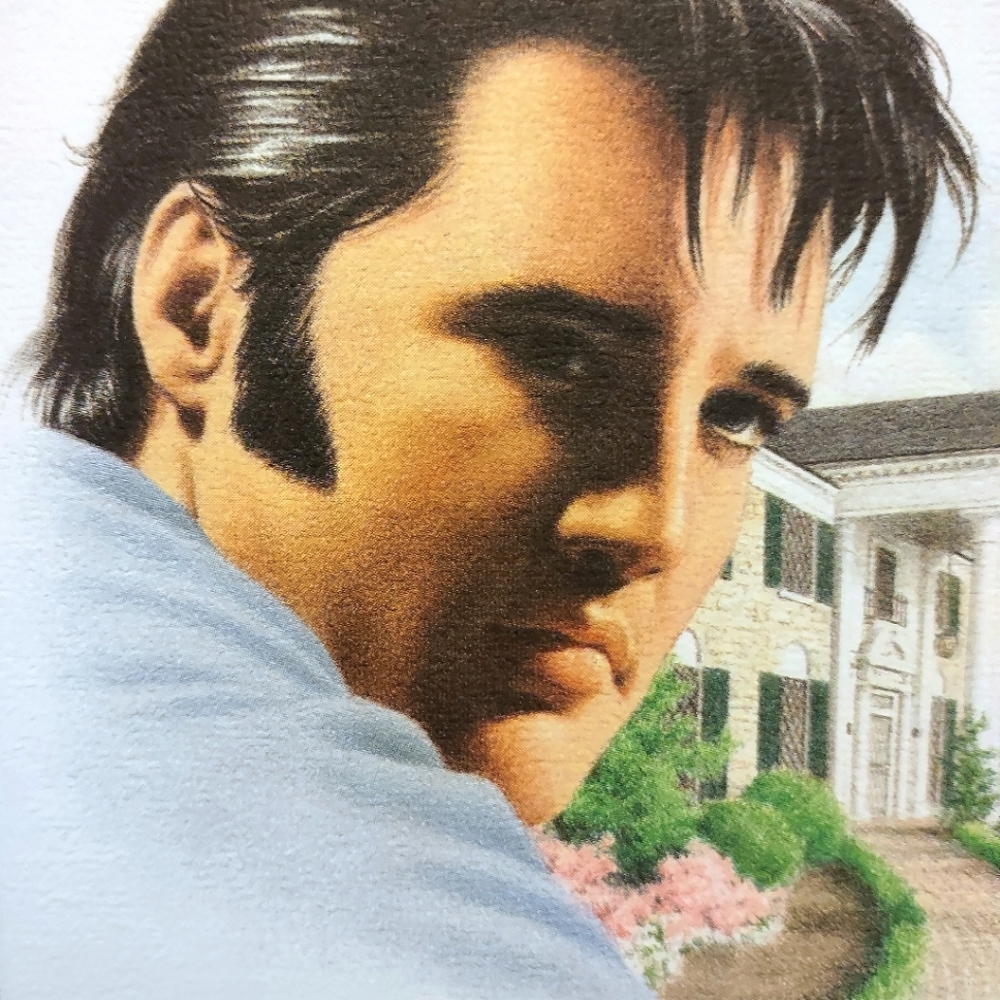 The King, Elvis Presley, Graceland, Envelope, 1st Day Cover, w/ Image & Postcard